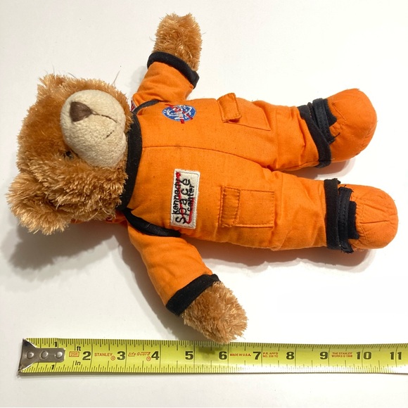 Kennedy Space Center NASA Astronaut Orange Suit W/O Helmet Teddy Crew Bear Plush - Picture 2 of 6